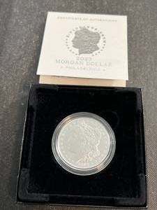 lot 01 image: 2023 US MORGAN SILVER DOLLAR