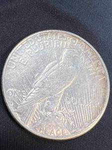 lot 14 image: 1934-D US SILVER PEACE DOLLAR