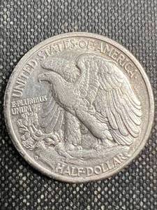 lot 24 image: 1944-D US WALKING LIBERTY HALF DOLLAR