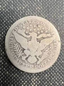 lot 44 image: 1893-O US BARBER QUARTER