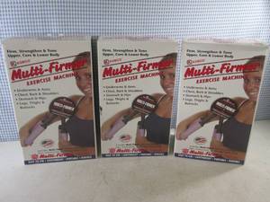 lot 114 image: (F-0) Lot of 3 Multi-Firmer Exercis...