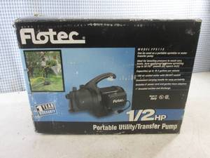 lot 128 image: (A-1) Flotec 12 HP Portable Utilit...
