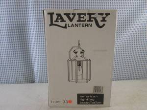 lot 184 image: (F-0) Lavery Lantern Light Fixture ...