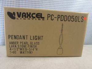 lot 187 image: (EW4) Vaxcel Lighting Pendant Light...