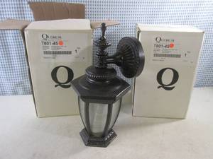 lot 197 image: (F-0) Lot of 2 Quorum Wall Mount Li...