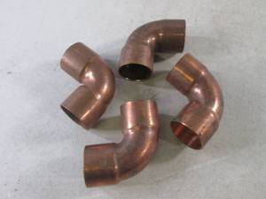 lot 207 image: (FS) 4 Copper 1 38 Fittings...