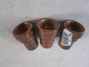 lot 217 image: (FS) 3 Copper 34 Fittings...