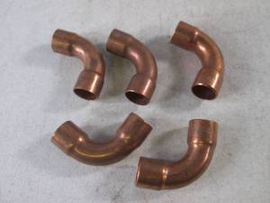 lot 221 image: (FS) 5 Copper 12 Fitting...