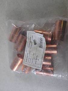 lot 231 image: (FS) Bag of 10 Copper 1 18 Fittin...