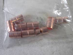 lot 235 image: (FS) Bag with 9 Copper 14 Fitting...