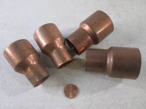 lot 239 image: (FS) 4 Copper Fittings...