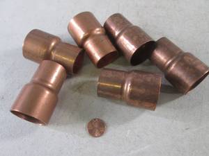 lot 240 image: (FS) 6 Copper Fittings...