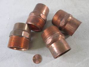lot 246 image: (FS) 4 Copper Fittings...
