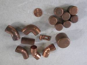 lot 250 image: (FS) Assorted Copper Fittings and C...