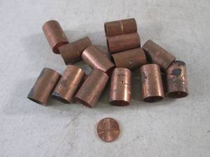 lot 252 image: (FS) 13 Copper Fittings...