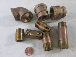 lot 263 image: (FS) Assorted Brass Fittings...
