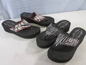 lot 274 image: (CSB) 2 Pair Roper Womens Shoes Si...