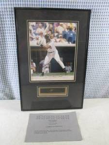 lot 290 image: (C-3) Signed Frank Thomas Framed Ph...