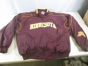 lot 294 image: (A-1) Minnesota Gophers Lined Jacke...