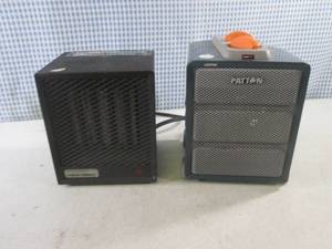 lot 313 image: (D-3) 2 Small Heaters with Fans - B...