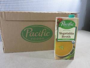 lot 340 image: (B-3) Case of 12 Organic Vegetable ...