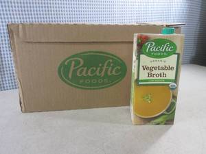lot 341 image: (B-3) Case of 12 Organic Vegetable ...