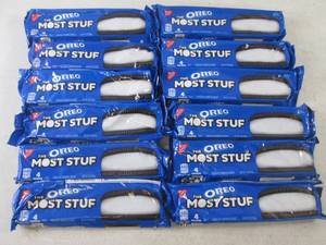 lot 345 image: (B-1) 12 Oreo The Most Stuf 4pks Pa...