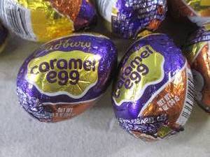 lot 358 image: (B-3) 12 Cadbury Cramel Eggs...