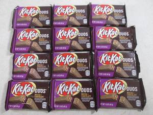 lot 360 image: (B-3) 12 Kit Kat Duos Mocha  Choco...