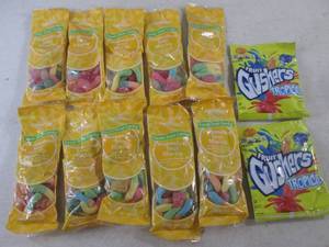 lot 368 image: (B-2) Assorted Bagged Sour Gummy Ca...