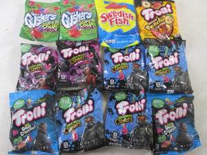 lot 369 image: (B-2) 12 Assorted Bagged Candy Date...
