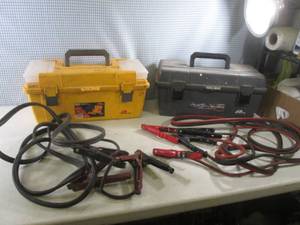 lot 65 image: (EW6) 2 Sets of Jumper Cables and 2...
