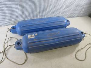 lot 71 image: (F-2) 2 Atwood 6 x 24 Boat Fender...