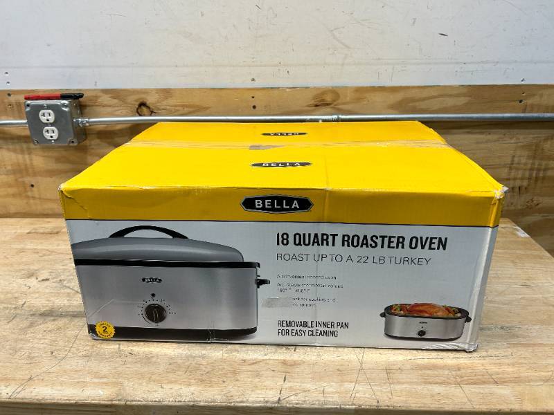 Bella turkey roaster best sale