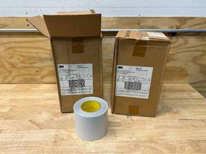 lot 53 image: 3M Lot of 2 Cases of- Aluminum Foil Tape (Linered) 3 Rolls Per Case