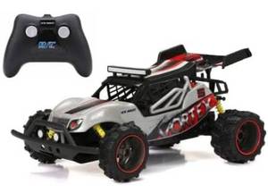 lot 12 image: NEW BRIGHT Vortex 114 RC Full Function USB Buggy Vortex Silver