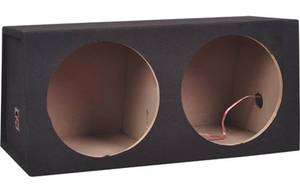 lot 7 image: METRA TCBX-212 12 Dual Sealed Car Audio Subwoofer Enclosure - Charcoal