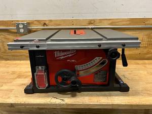 lot 4 image: MILWAUKEE M18 FUEL ONE-KEY 18-Volt Lithium-Ion Brushless Cordless 8-14 in. Table Saw (Tool-Only)