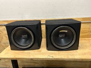 lot 85 image: POLK AUDIO Lot of 2- DXi 112 Subwoofers