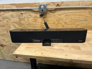 lot 19 image: AUVIO 32 100W Soundbar with Dock for iPod or iPhone