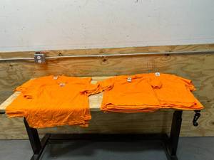 lot 94 image: Lot of 23 Youth Tees by Tennessee River and Alstyle Apparel & Activewear- Orange