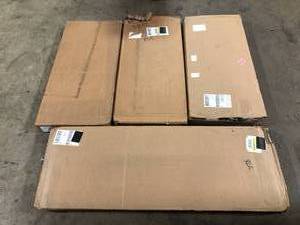 Lot of assorted Garage Storage Shelving Unit various models and conditions customer return see pictures