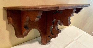 lot 67 image: Antique Walnut Shelf