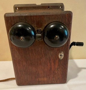 lot 71 image: Antique Candlestick Telephone