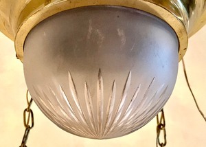 lot 79 image: Vintage Flush Mount Light Light Fixture