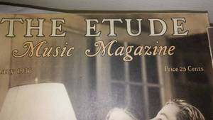 lot 537 image: The Etude Music Magazine. Jan, Feb., and March
