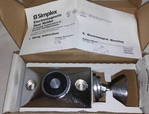 lot 530 image: Simplex Magnetic Door Holder, Stanley Quick exit bar (QED 300) & more