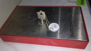 lot 529 image: Commercial Grade Lock Box. with key