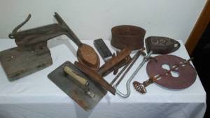 lot 527 image: Metal Items. damper, tillage and more.