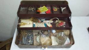 lot 519 image: Fishing Tackle and Box.